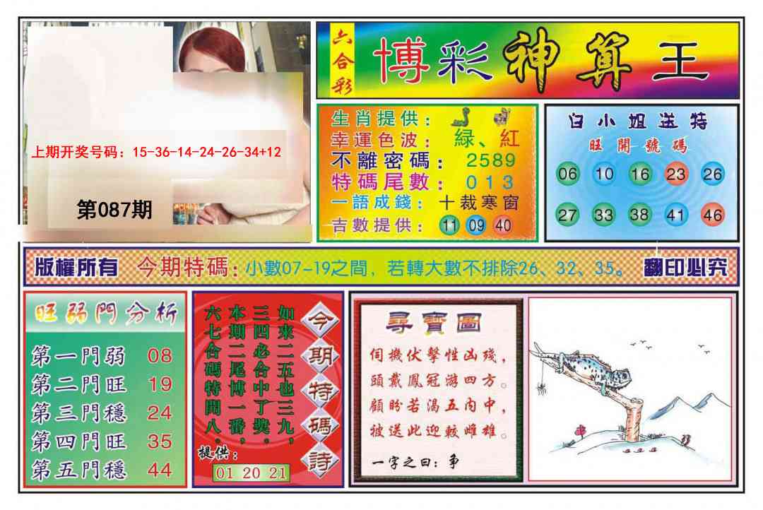 087期博彩神算王[图]